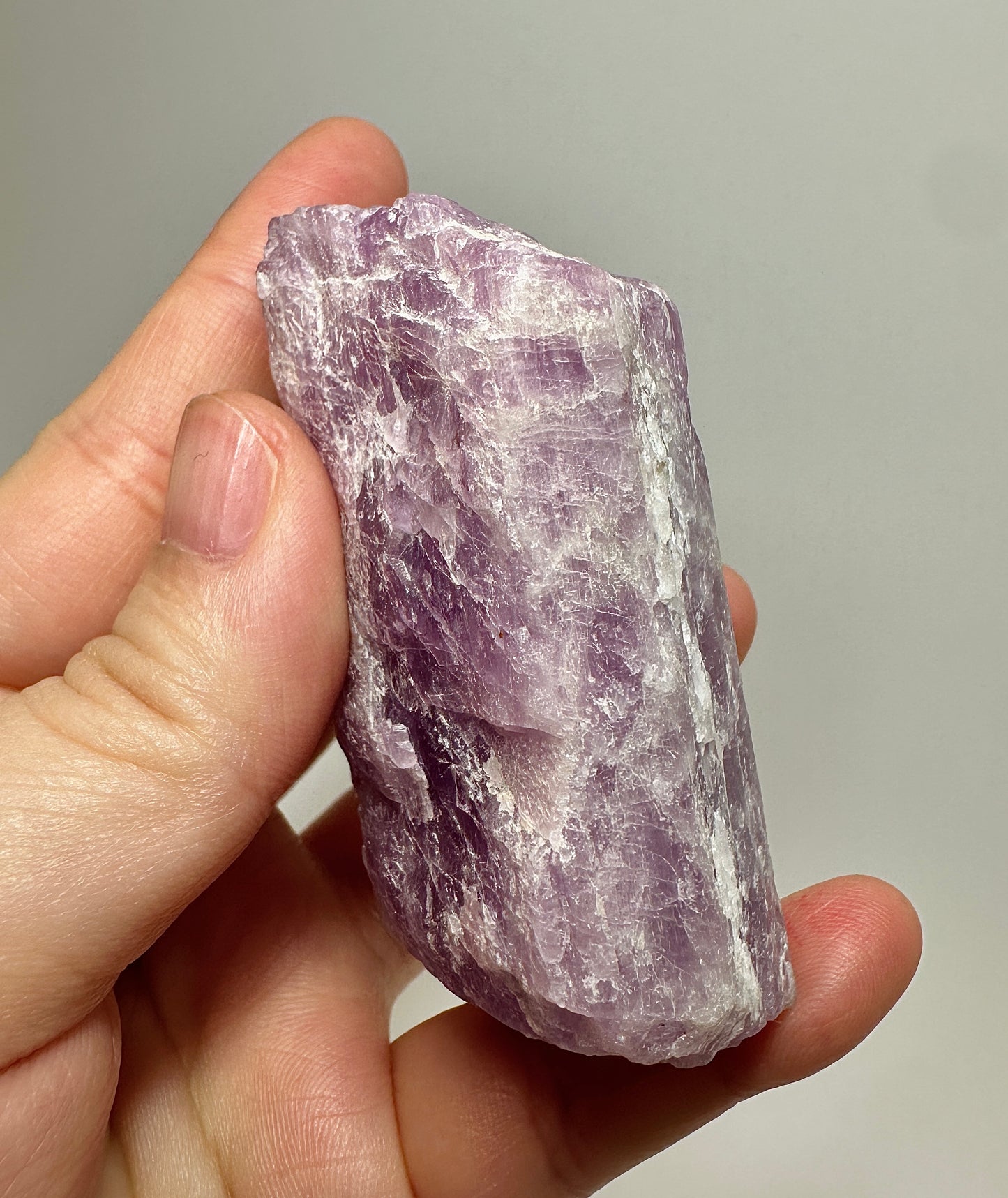 Nigeria Purple Kunzite Rough | Natural Spodumene Crystal Specimen | Raw Healing Stone