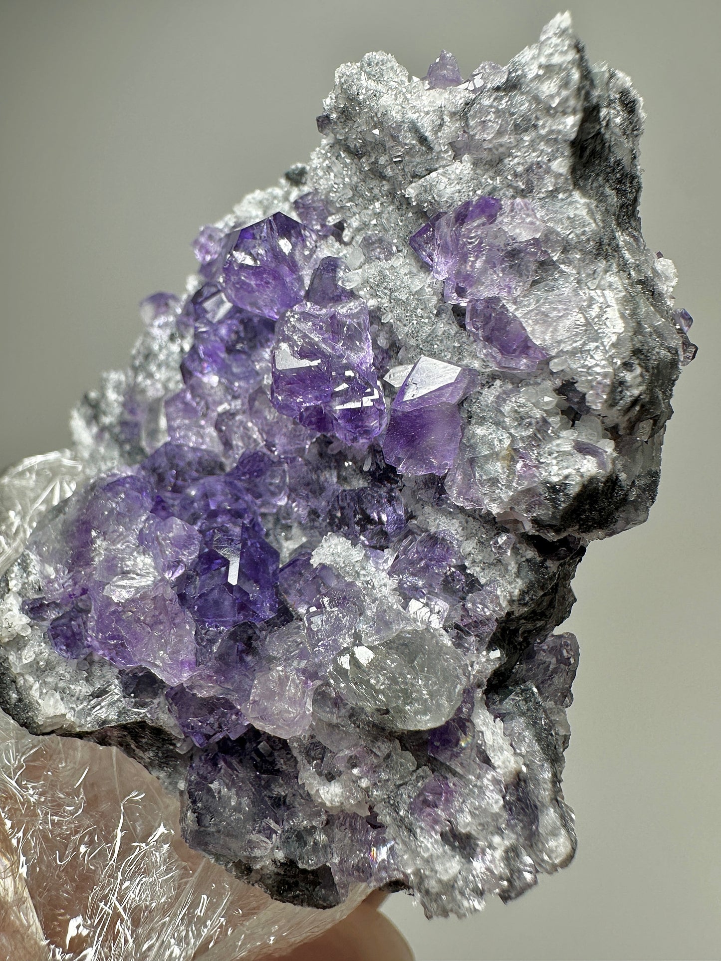 Tanzanite Fluorite from Fujian, China | Natural Crystal Cluster Mineral Specimen