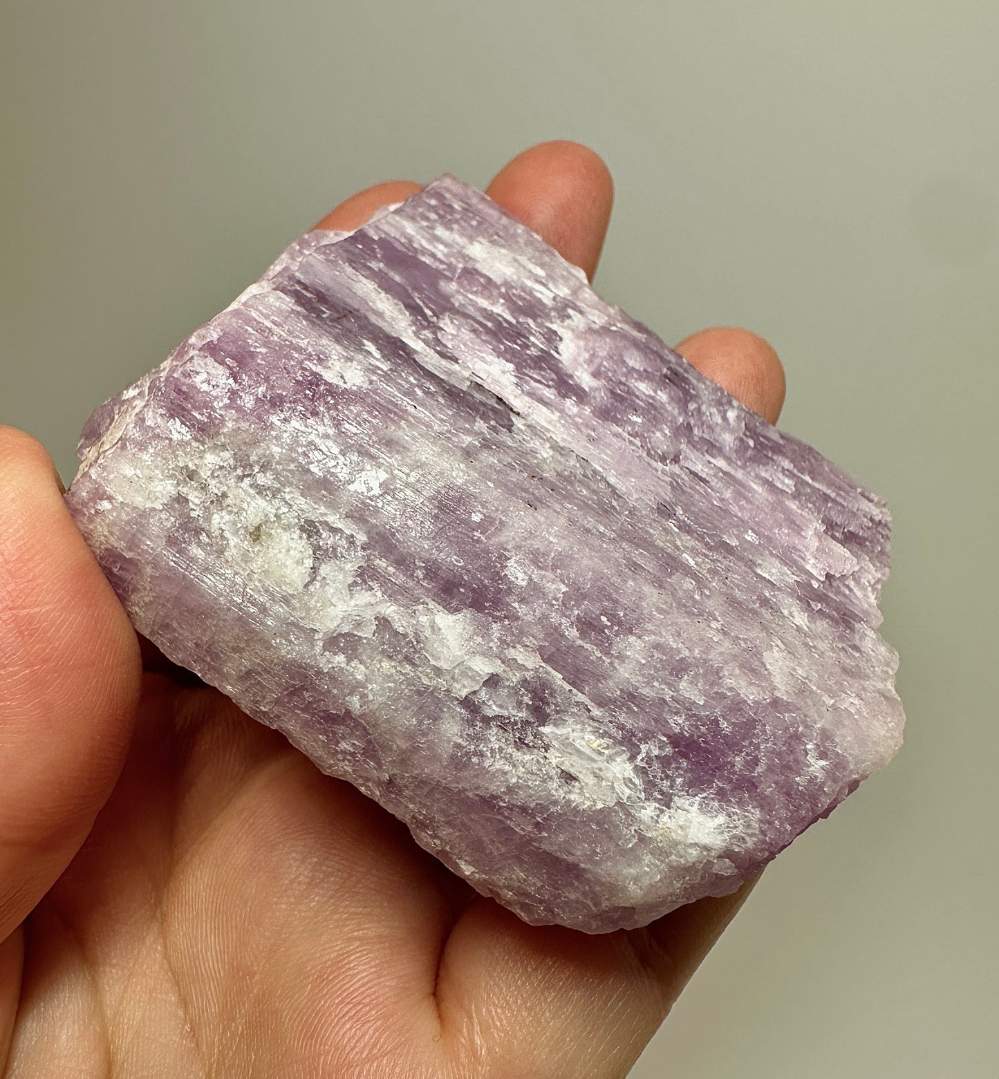 Nigeria Purple Kunzite Rough | Natural Spodumene Crystal Specimen | Raw Healing Stone