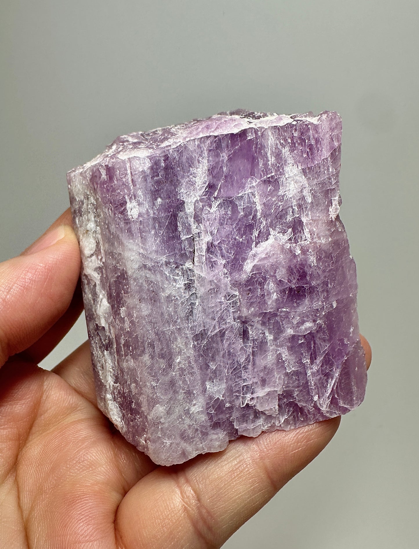 Nigeria Purple Kunzite Rough | Natural Spodumene Crystal Specimen | Raw Healing Stone